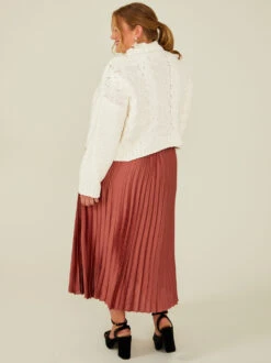 Petal Sweater -Deals Trending US Clothes Store 001913 SW285CRW IVORY 04