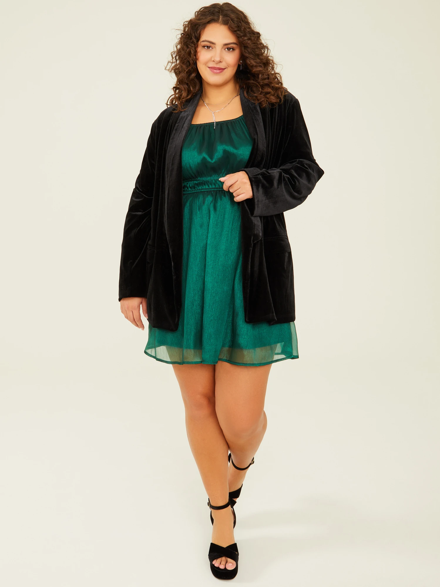 Rose Velvet Blazer 1 Rose Velvet Blazer