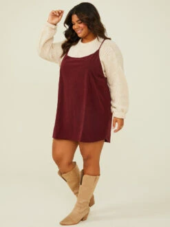 Raine Skirtall -Deals Trending US Clothes Store 001926 DMS1157P WINE 02