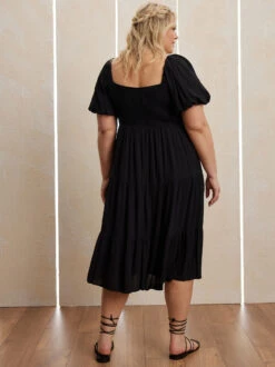 Ophelia Dress -Deals Trending US Clothes Store 001950 BD2924 AS BLACK 03