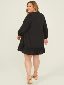 Dusty Dress -Deals Trending US Clothes Store 001950 BD4610A AS BLACK 04