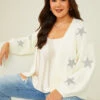 Shining Star Oversized Cardigan
