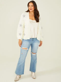 Shining Star Oversized Cardigan 6 Shining Star Oversized Cardigan -Deals Trending US Clothes Store 001950 BSW2406B AS IVORY 01
