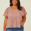 Amelia Shimmer Top