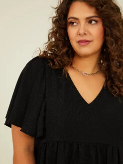 Amelia Glitter Top 9 Amelia Glitter Top -Deals Trending US Clothes Store 001950 BT2977C AS BLACK 04