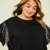 Lennox Fringe Top