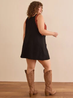 Leighton Skirtall -Deals Trending US Clothes Store 001950 PSP4499B AS BLACK 03