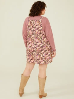 Leighton Floral Skirtall -Deals Trending US Clothes Store 001950 PSP4499D AS PINK FLORAL 03