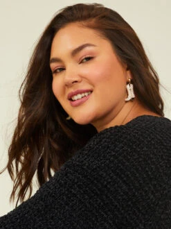 Pearl Cowgirl Boot Earrings