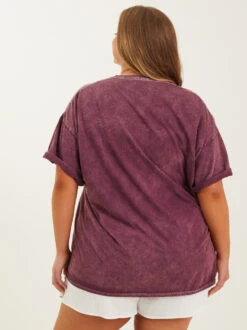 Smiley Face Oversized Tee -Deals Trending US Clothes Store 002035 AH3541TK WINETASTING 03