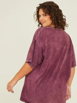 Smiley Face Oversized Tee -Deals Trending US Clothes Store 002035 AH3541TK WINETASTING 04