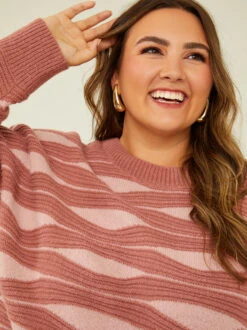 Lily-Rose Sweater -Deals Trending US Clothes Store 002058 IE4214B ROSE DK 04