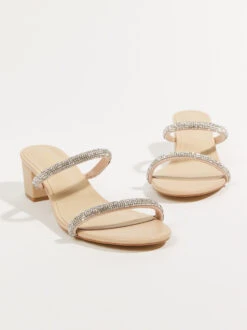 Madi Rhinestone Wide Width Heels