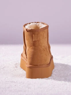 Cloud Wide Width Booties -Deals Trending US Clothes Store 002065 MINI W ARU TAN 02