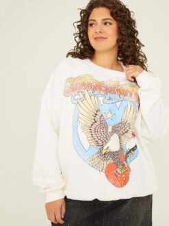Aerosmith Oversized Sweatshirt