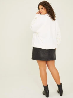 Aerosmith Oversized Sweatshirt -Deals Trending US Clothes Store 002067 AERI0213J2022AR WHISPER WHITE 03