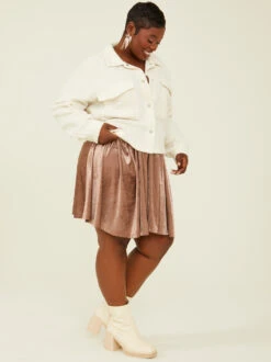 Dylan Sherpa Shacket -Deals Trending US Clothes Store 003017 ACT11040AR IVORY 02