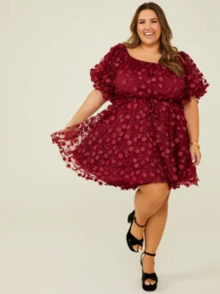 Applique Soleil Dress