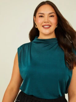 Juni Mock Neck Bodysuit