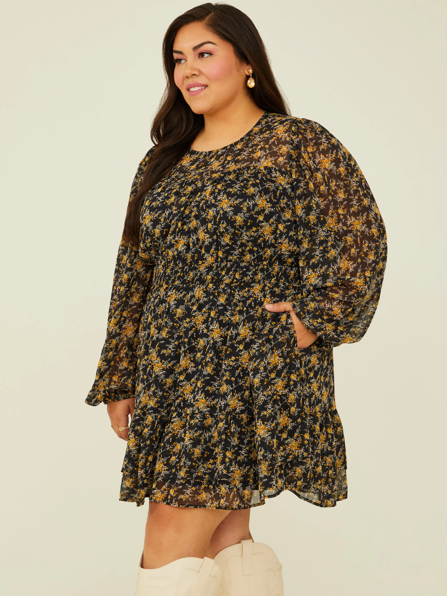 Adalee Floral Dress 5 Adalee Floral Dress - Image 5