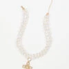 Pearl Cross Necklace