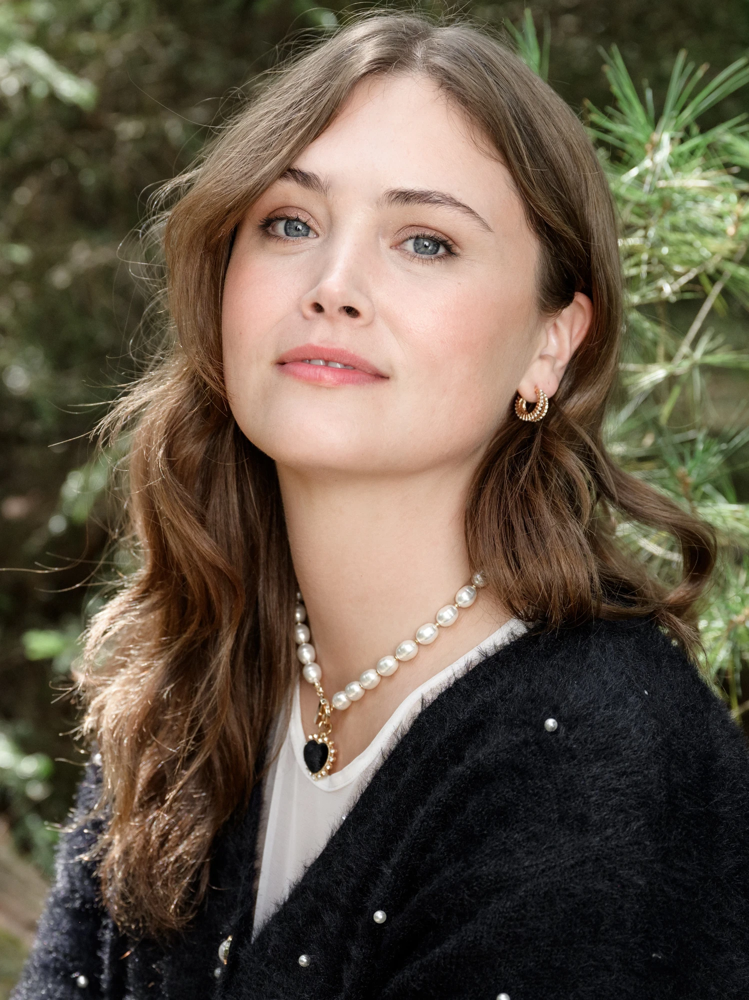 Velvet Heart Pearl Necklace 1 Velvet Heart Pearl Necklace