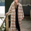 Clover Plaid Fleece Jacket
