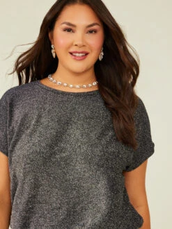 Emily Shimmer Top 9 Emily Shimmer Top -Deals Trending US Clothes Store 004015 AE4233PLAR BLACK 04