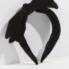 Velvet Bow Headband
