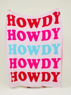 Howdy Oversized Blanket