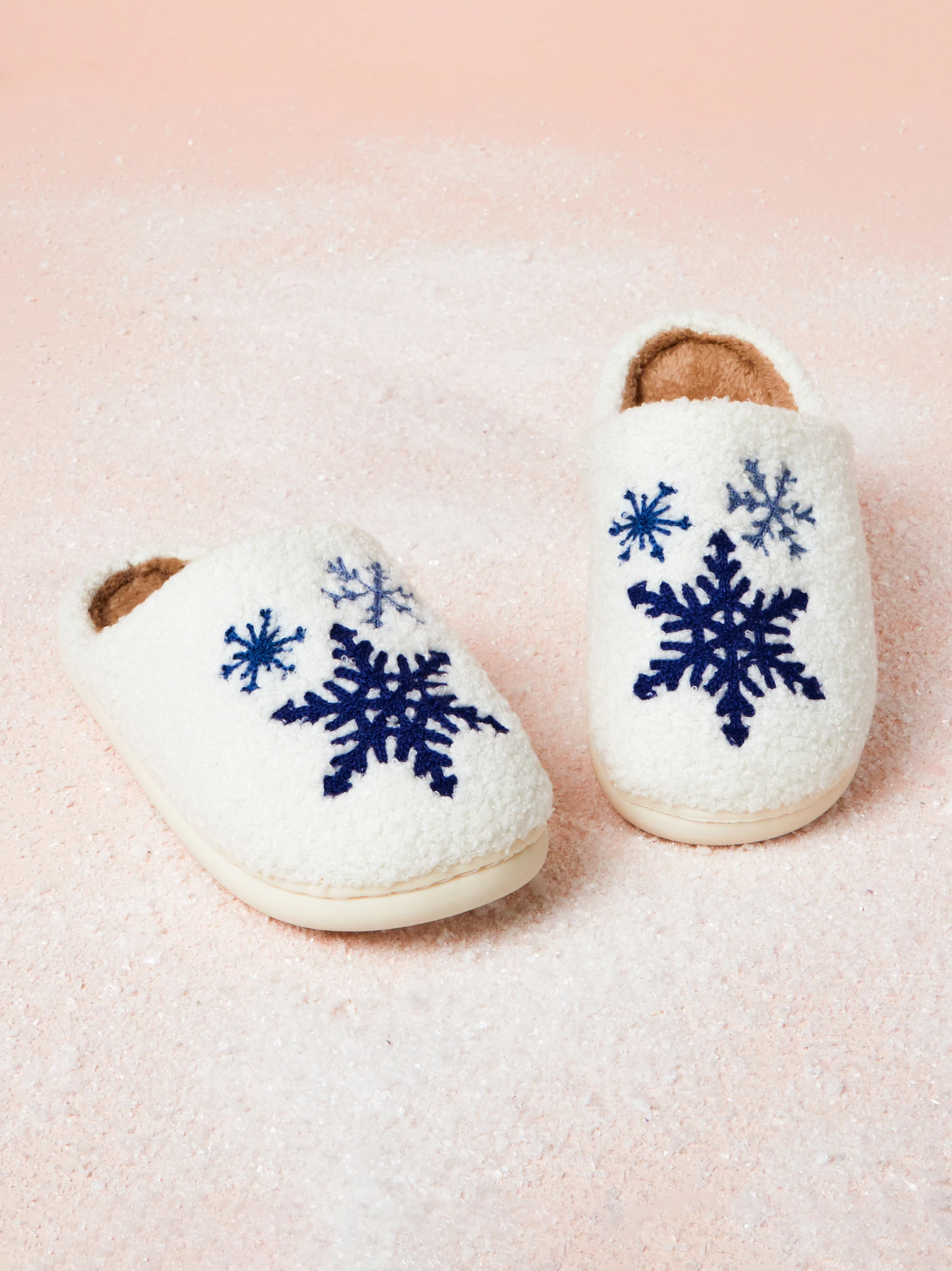 Snowflake Slippers 1 Snowflake Slippers