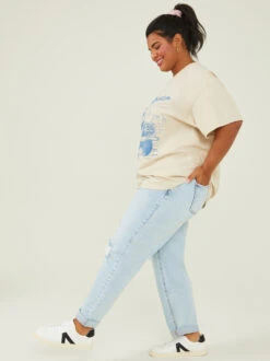 Bronco Sun Tee -Deals Trending US Clothes Store 004094 12PXFRD0024 SAND 02