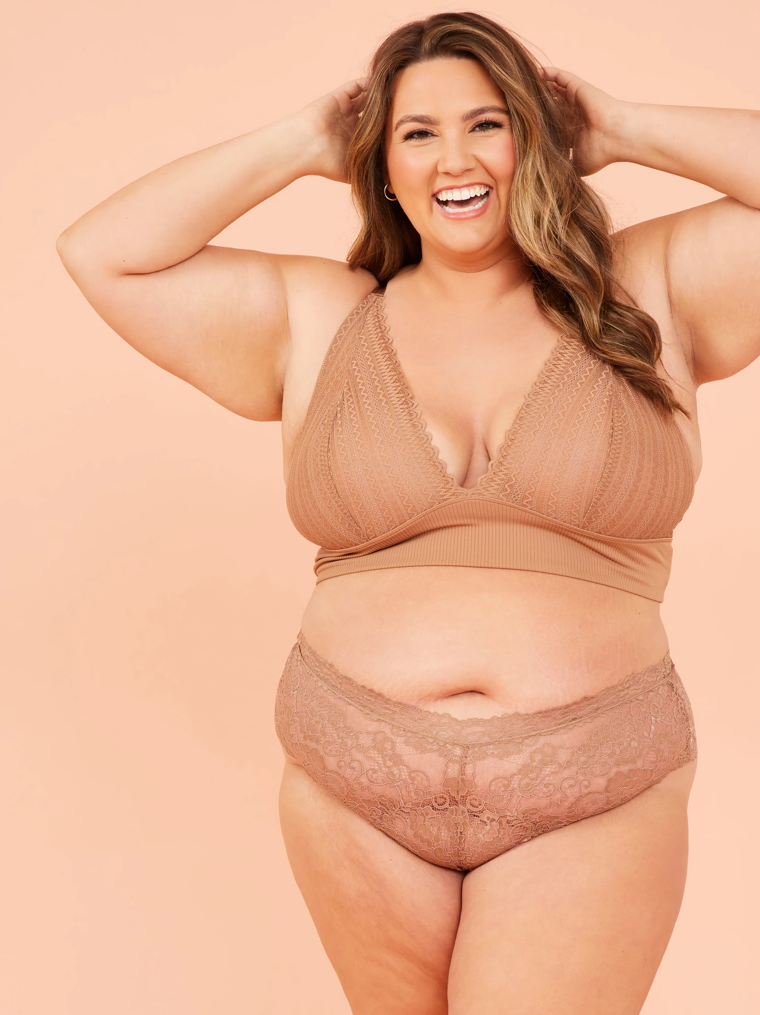 Stretch Lace Hipster Undie 2 Stretch Lace Hipster Undie - Image 2