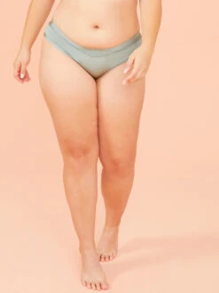 Microfiber Cheeky Undie -Deals Trending US Clothes Store 004141 ARPT22074 CHINOIS GREEN 02