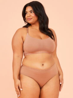 Cotton Hipster Undie -Deals Trending US Clothes Store 004141 ARPT22079 RAW UMBER 01