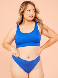 Rib Crop Tank Bralette -Deals Trending US Clothes Store 004163 ARL 2203 GALACTIC COBALT 01