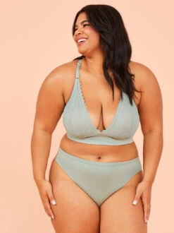 Triangle Bralette -Deals Trending US Clothes Store 004163 ARL 2206 CHINOIS GREEN 01