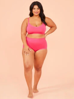 Seamless Bralette -Deals Trending US Clothes Store 004173 DY137 RASPBERRY SORBET 04