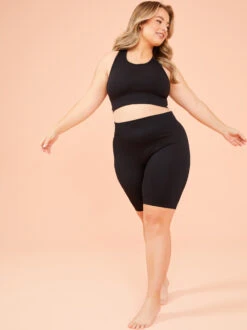 Seamless Ribbed Longline Sports Bra -Deals Trending US Clothes Store 004173 DY138 TAP SHOE 04