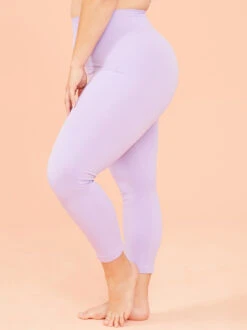 Seamless Ribbed Leggings 8 Seamless Ribbed Leggings -Deals Trending US Clothes Store 004173 DY144 DIGITAL LAVENDER 03
