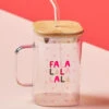 Fa La La Glass Cup