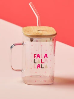 Fa La La Glass Cup