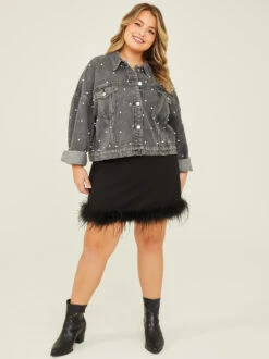 Ryen Feather Skirt