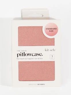 Kitsch Terracotta Satin Pillowcase