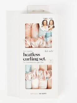 Satin Wrapped Heatless Curling Set
