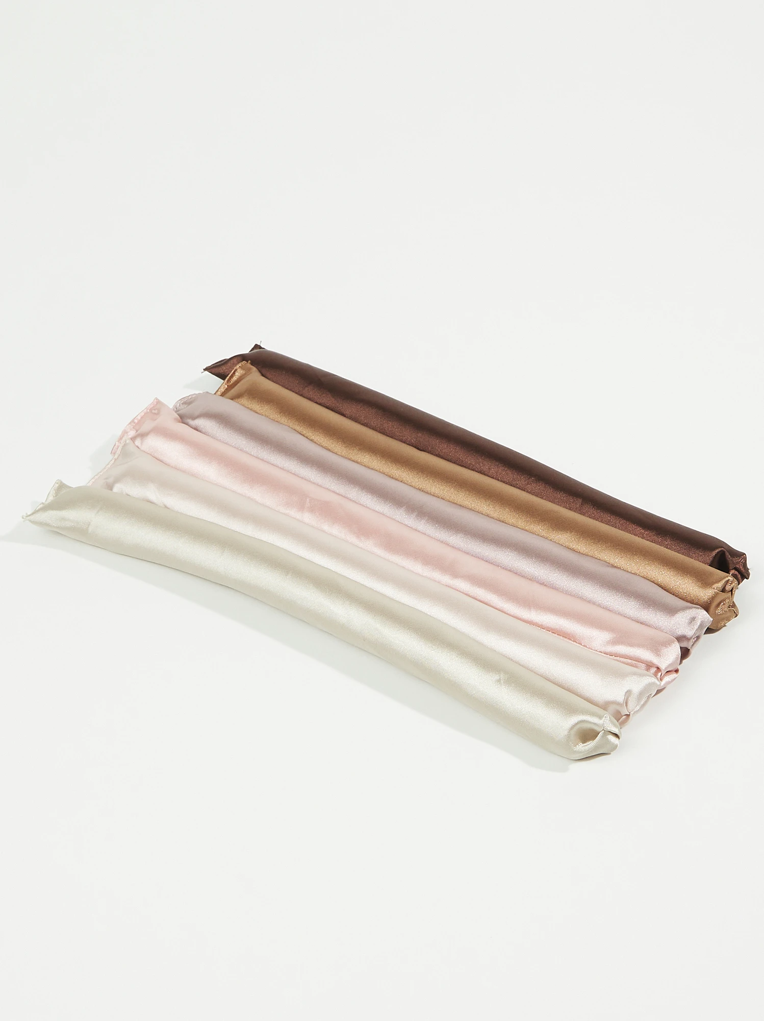 Satin Wrapped Flexible Curling Rods 2 Satin Wrapped Flexible Curling Rods - Image 2